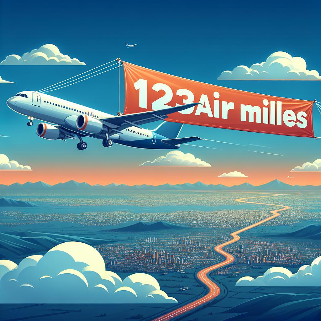 123 milhas avião