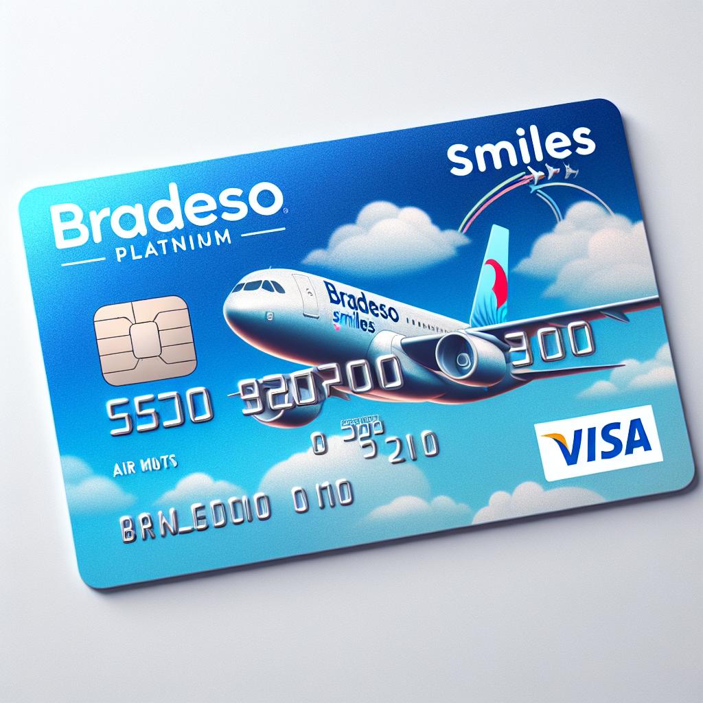 Bradesco Smiles Visa Platinum: O Cartão Ideal para Acumular Milhas 1 bradesco smiles visa platinum