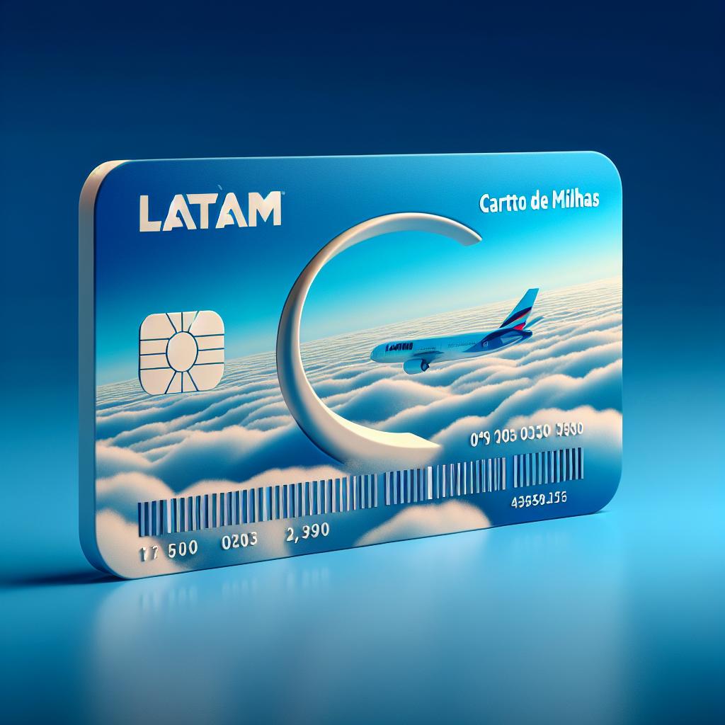 cartão de milhas latam