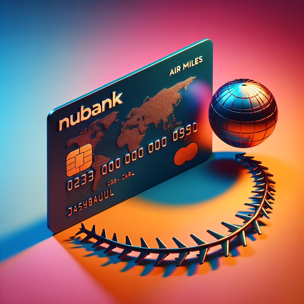 cartão nubank tem milhas