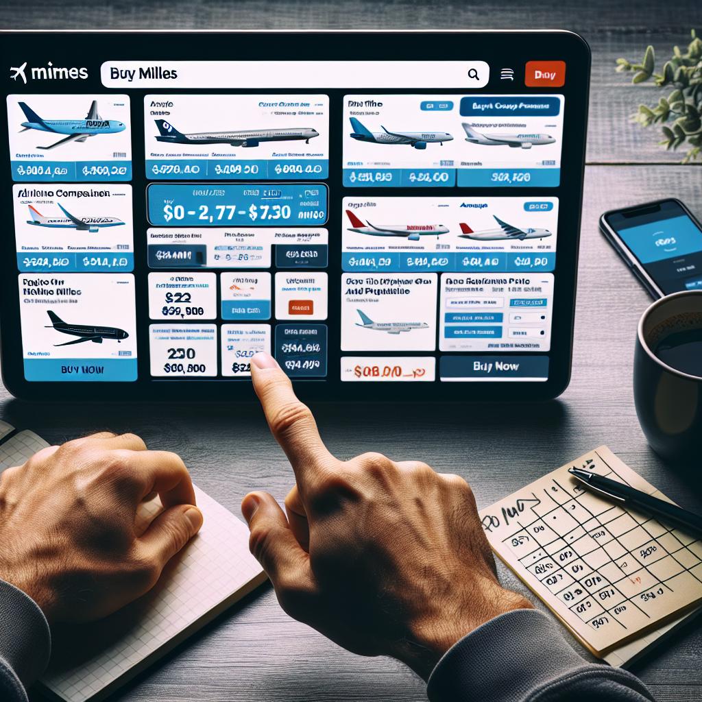 como comprar milhas aéreas