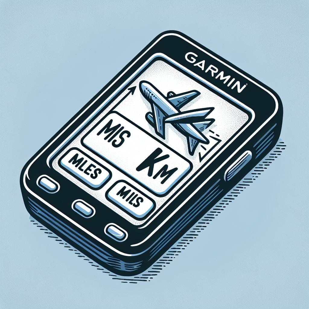 como mudar o garmin de milhas para km