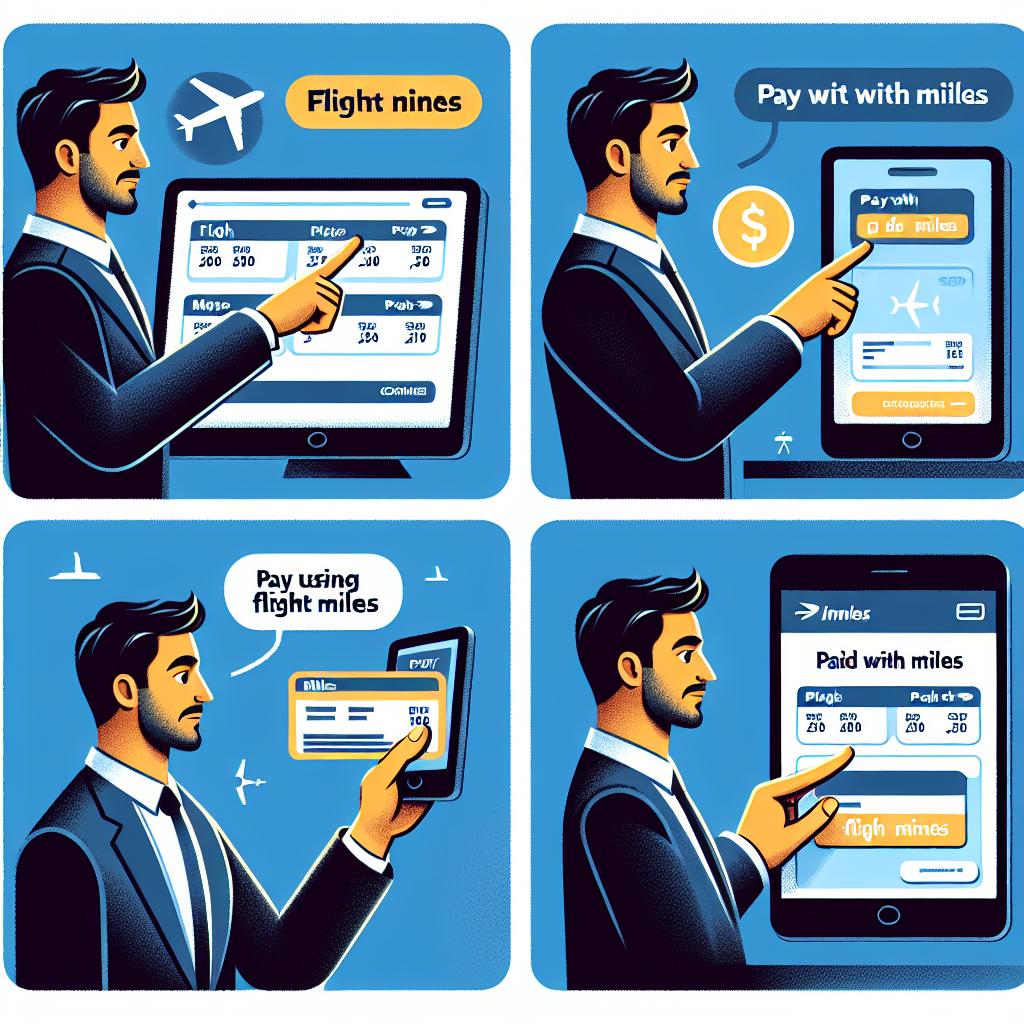 como pagar passagem com milhas