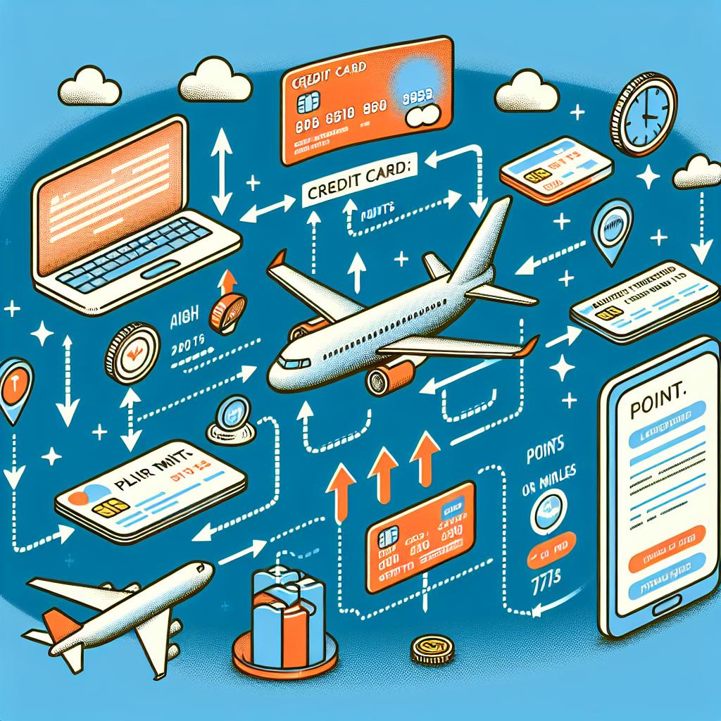 como usar pontos do cartão para comprar passagens aéreas
