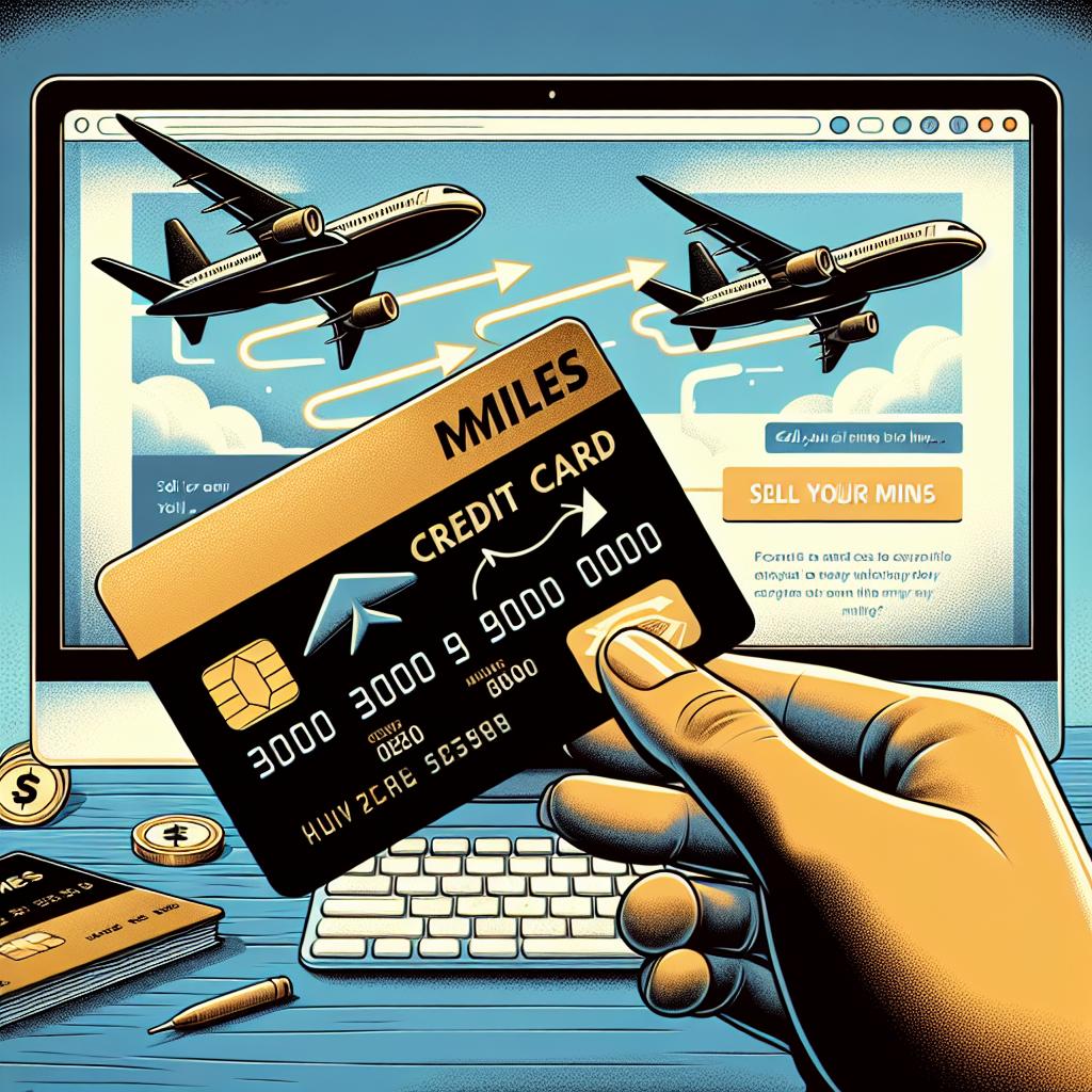 como vender as milhas do cartão de crédito