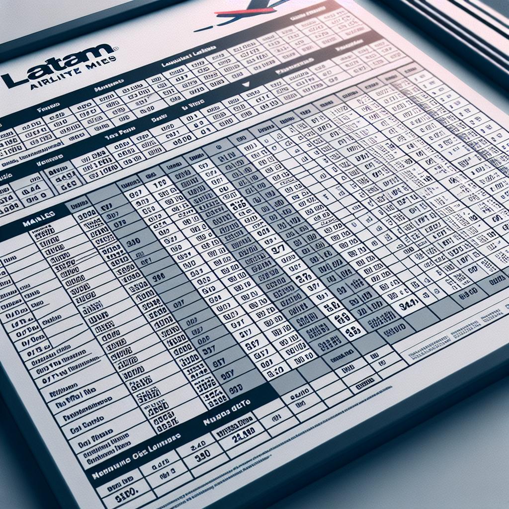Comprar tabela fixa Latam com segurança no Balcão de Milhas 1 comprar tabela fixa latam