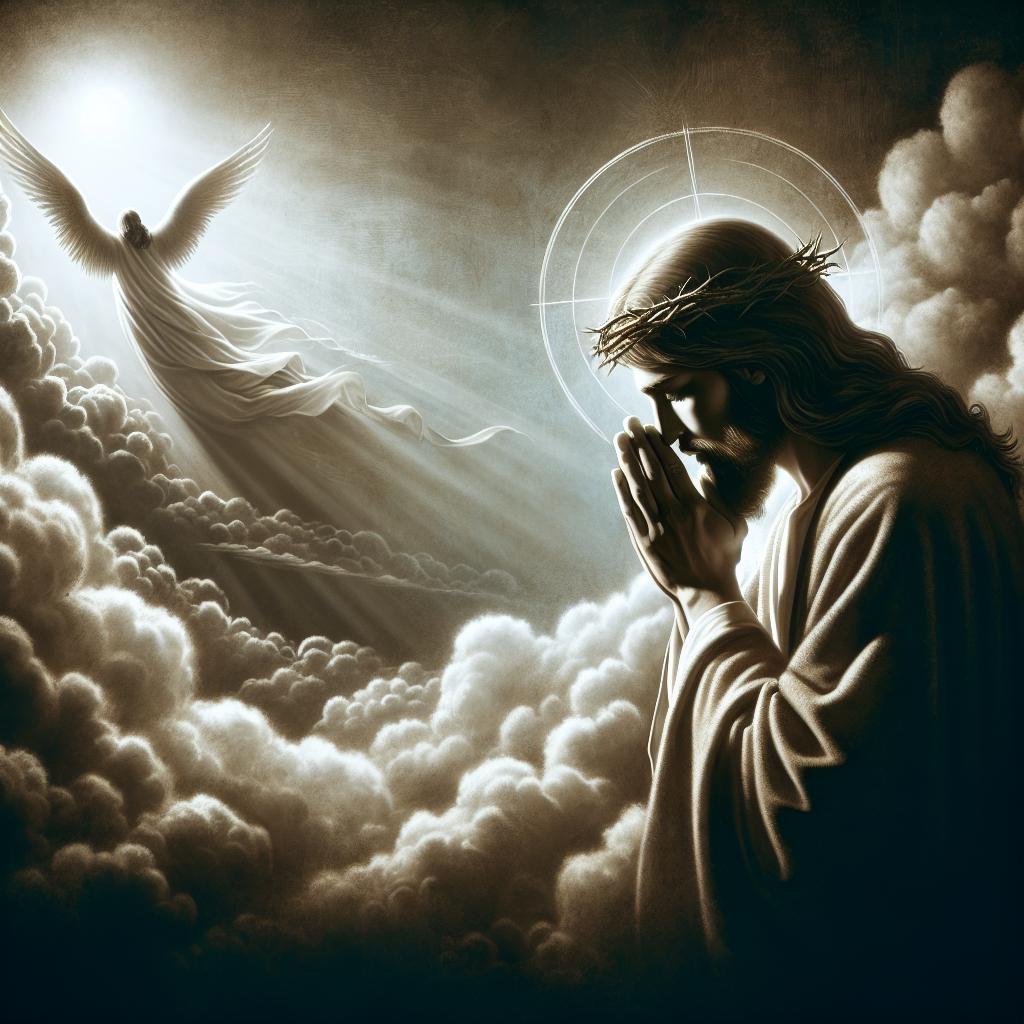 Jesus no Silêncio da Prece: Encontre Paz e Conexão Espiritual 1 jesus no silêncio da prece