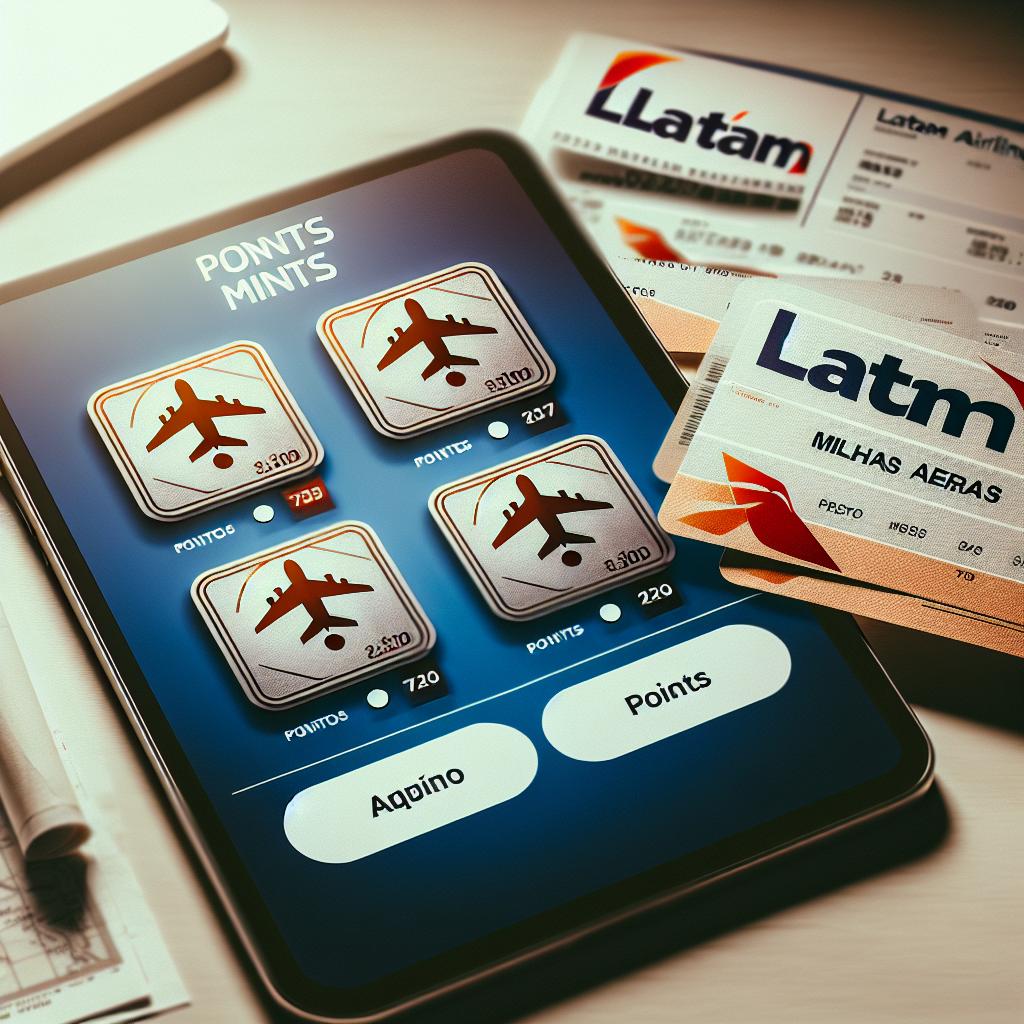 latam passagens com pontos