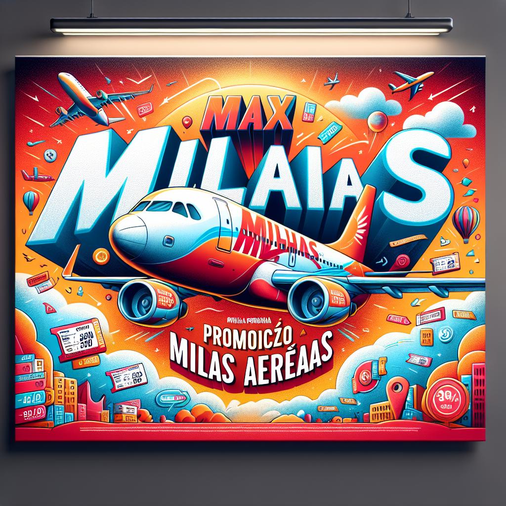 max milhas promoção