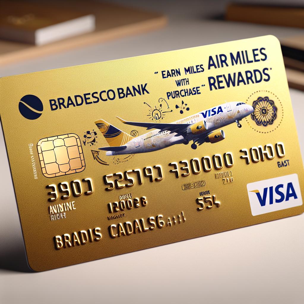 milhas bradesco visa gold