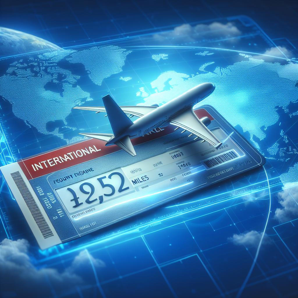 milhas passagem internacional