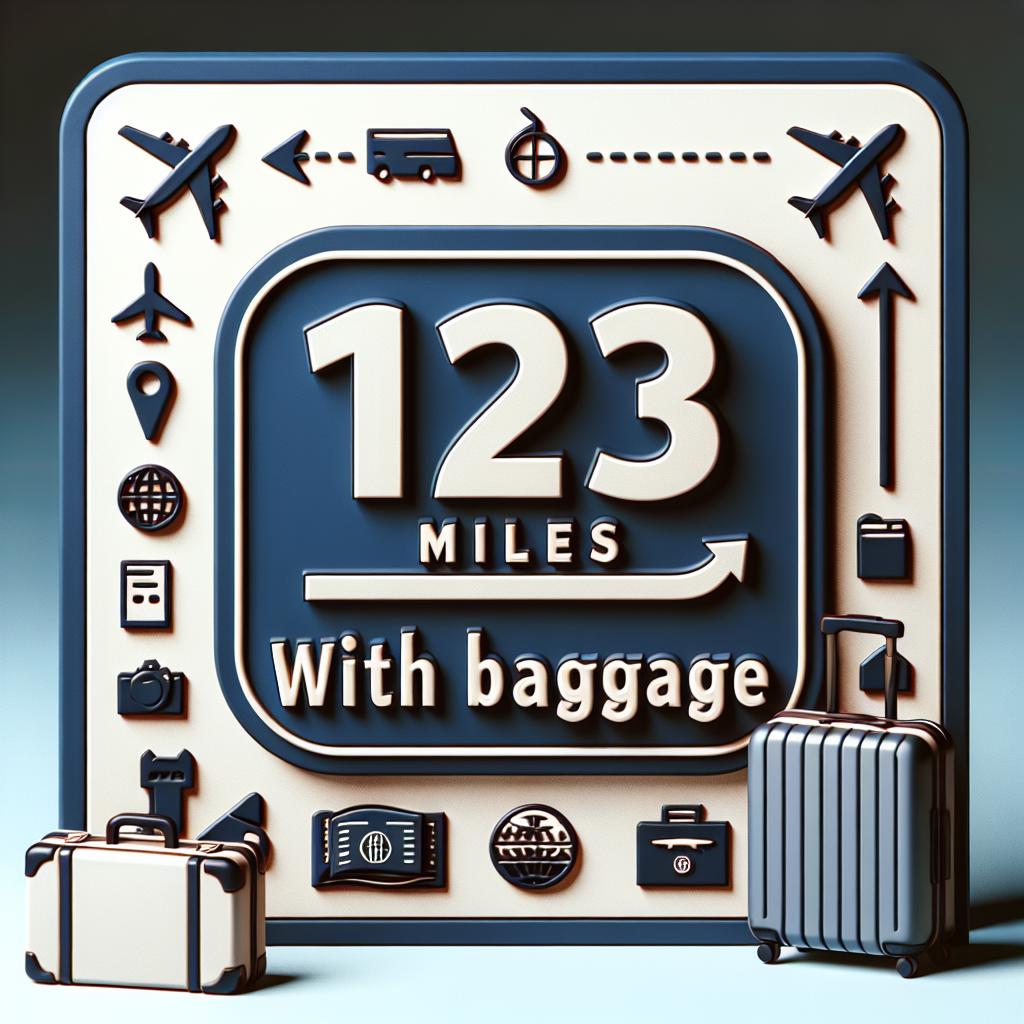 Passagem 123 Milhas com Bagagem: Compre com Segurança e Economia 1 passagem 123 milhas com bagagem