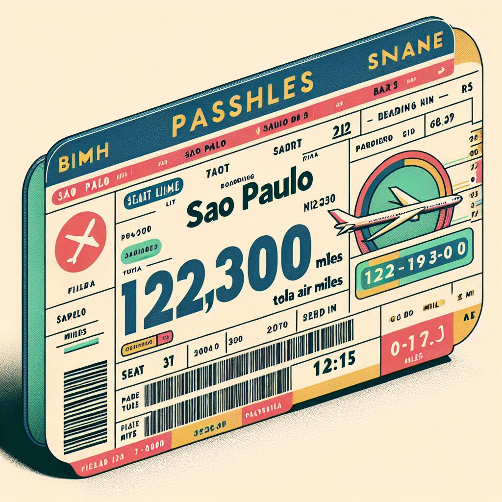 Passagem para Sao Paulo 123 milhas: Compre e Venda com Segurança 1 passagem para sao paulo 123 milhas