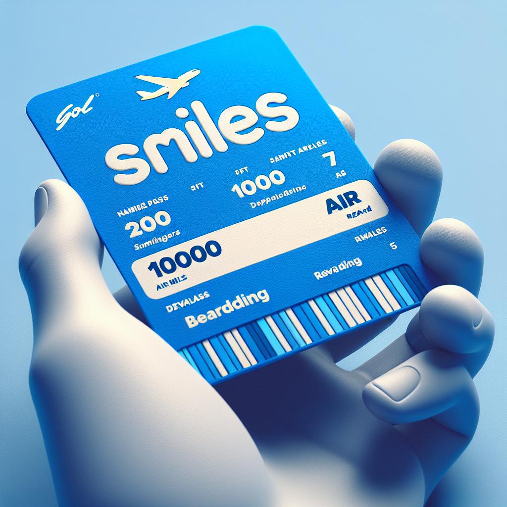 passagem smiles voe gol