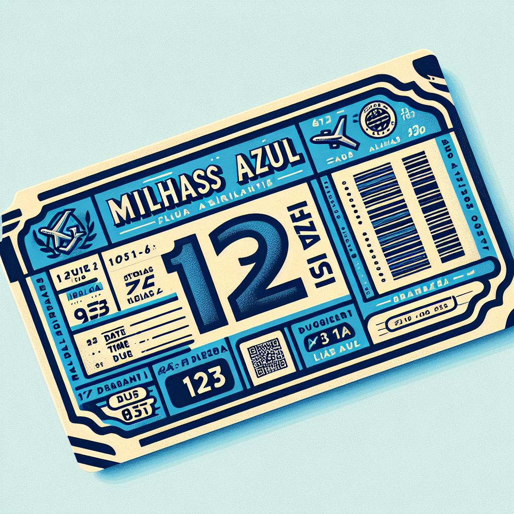 passagens aereas 123 milhas azul