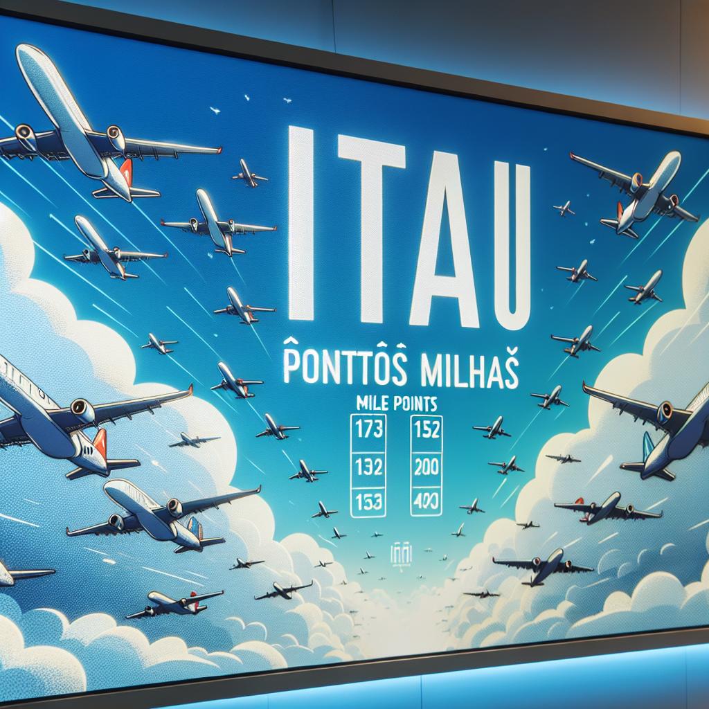Pontos Milhas Itau: Compre e Venda com Segurança e Agilidade 1 pontos milhas itau