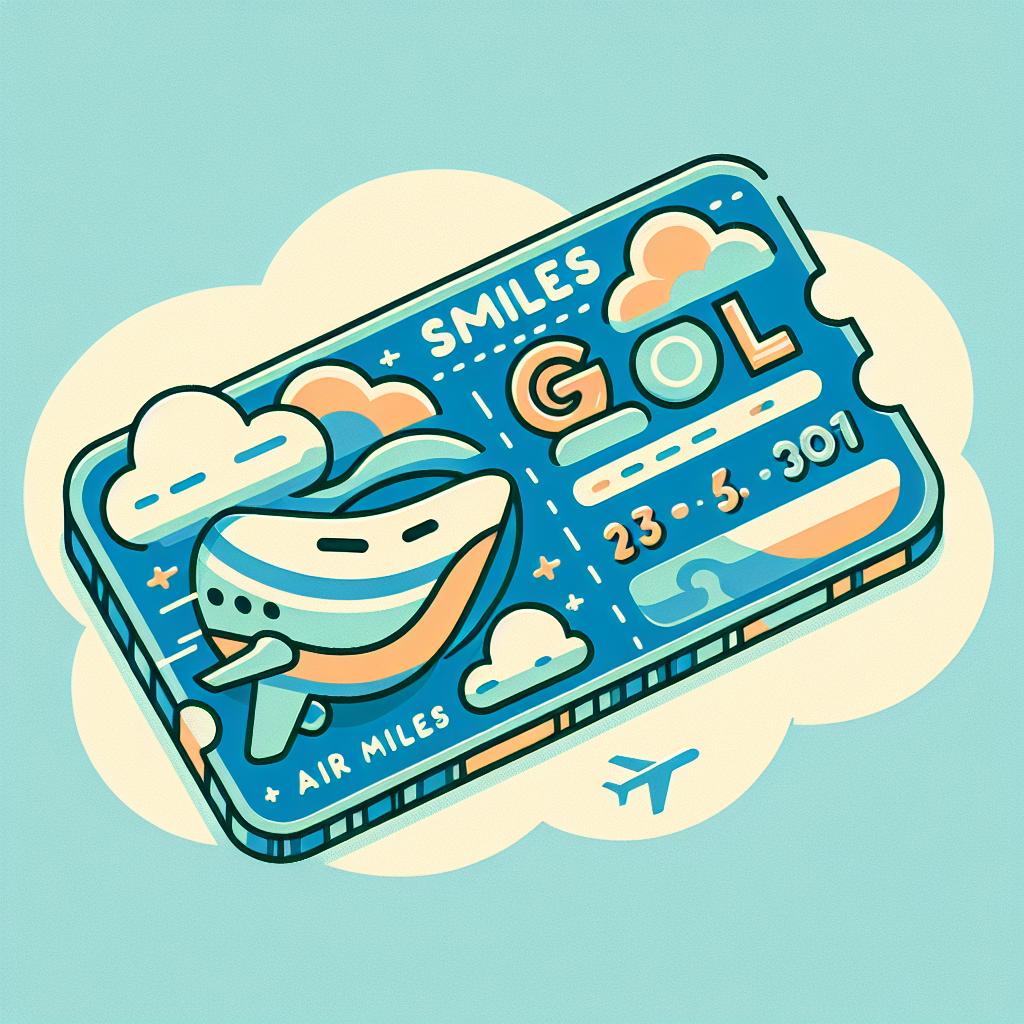 smiles gol passagens