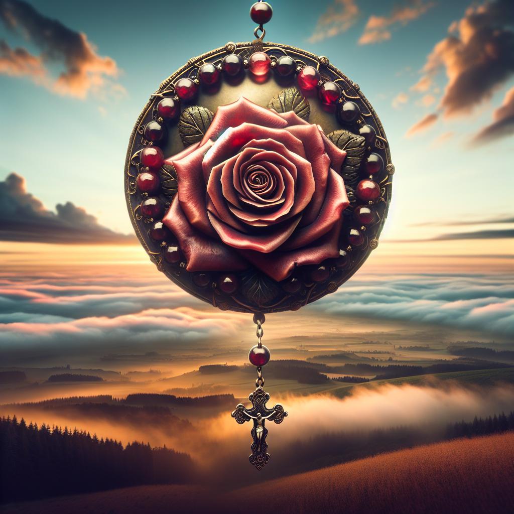 Terço da Rosa Mística Meditado: Conecte-se com a Espiritualidade 1 terço da rosa mistica meditado