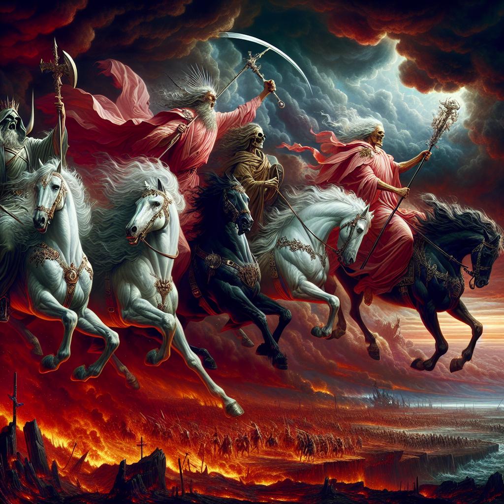 Cavaleiros do Apocalípse: Explore a Mitologia com Segurança 1 cavaleiros do apocalípse