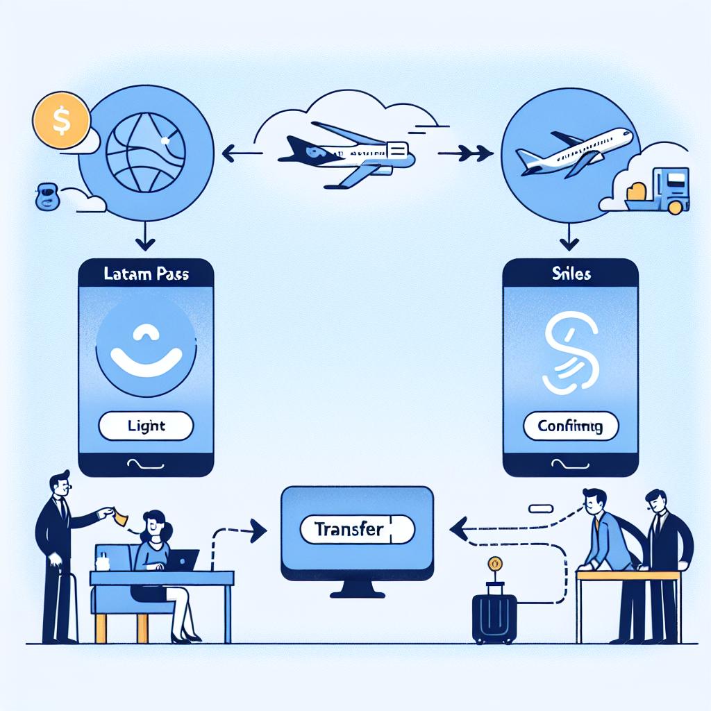 como transferir pontos do latam pass para smiles