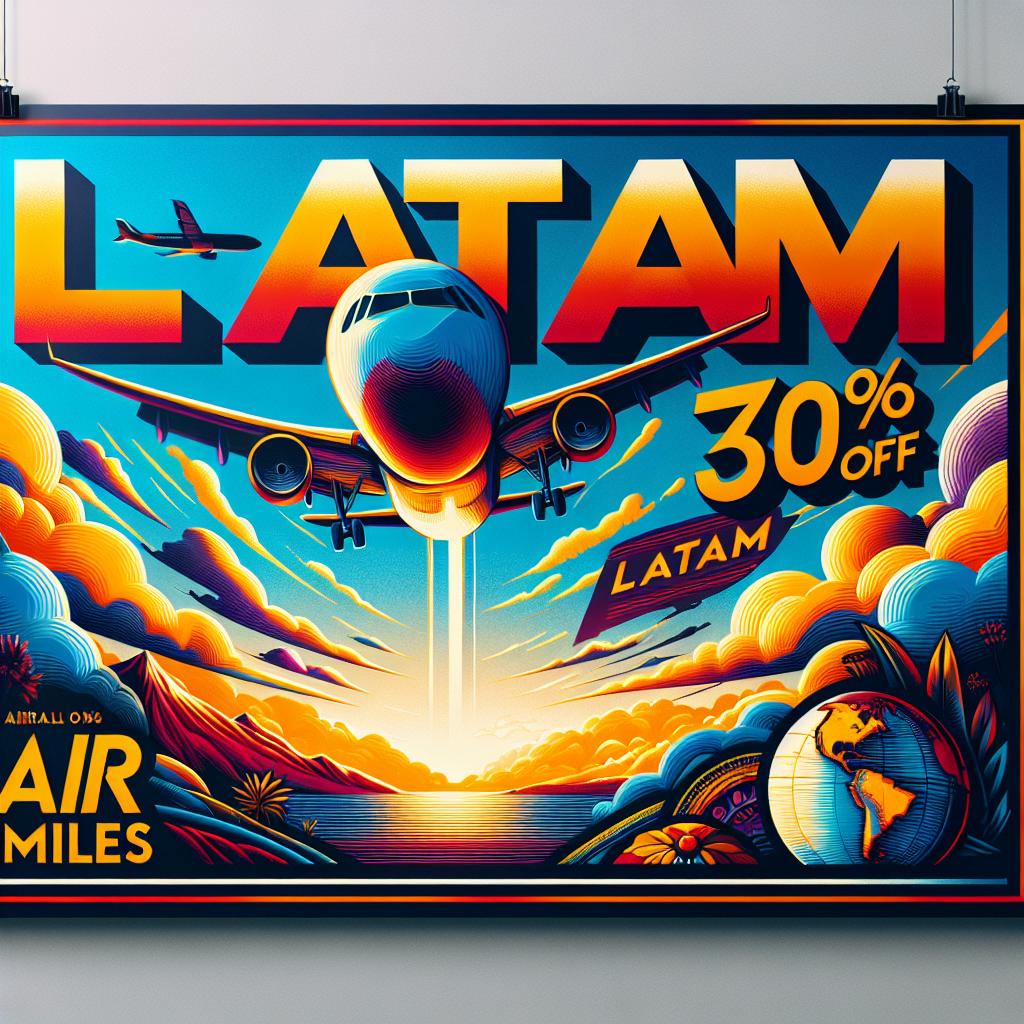 Latam 70 Desconto: Compre Milhas com Segurança e Economia 1 latam 70 desconto