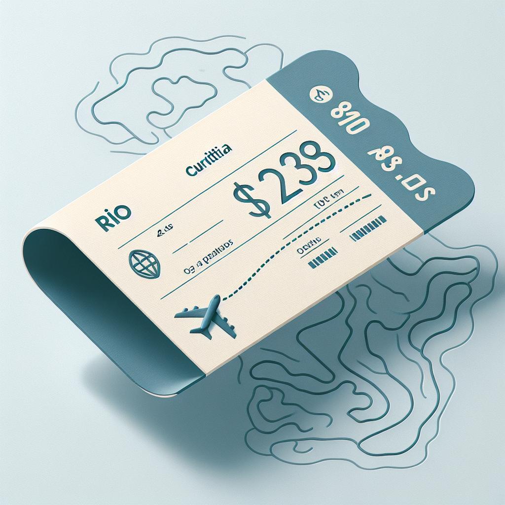 Preço de passagem aérea Rio Curitiba: encontre as melhores ofertas 1 preço de passagem aérea rio curitiba