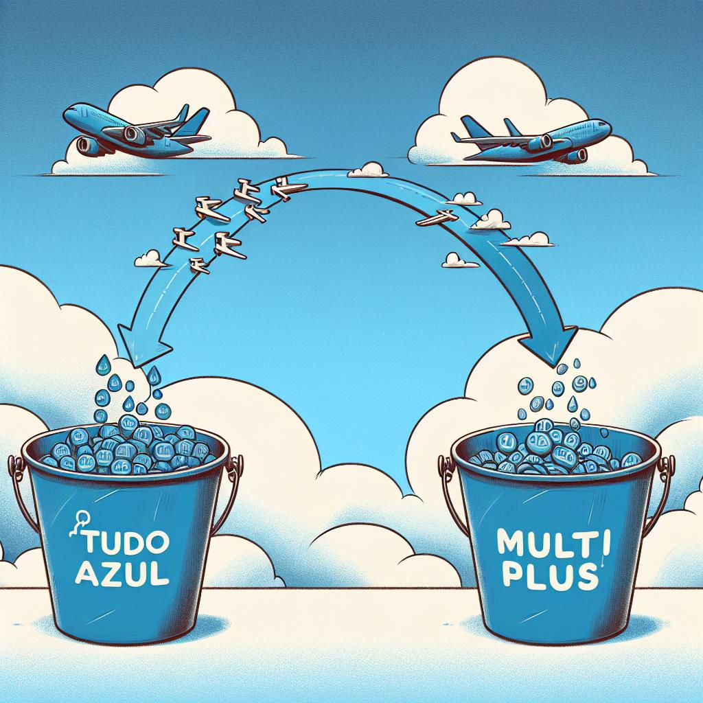 transferir pontos tudo azul para multiplus