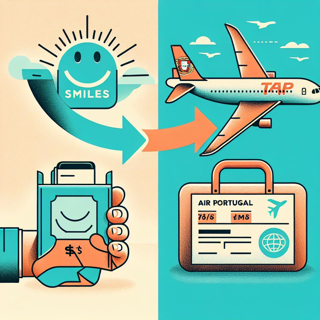 transferir smiles para tap