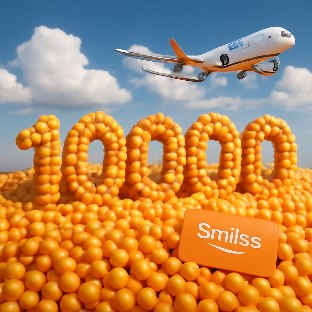 10000 pontos smiles