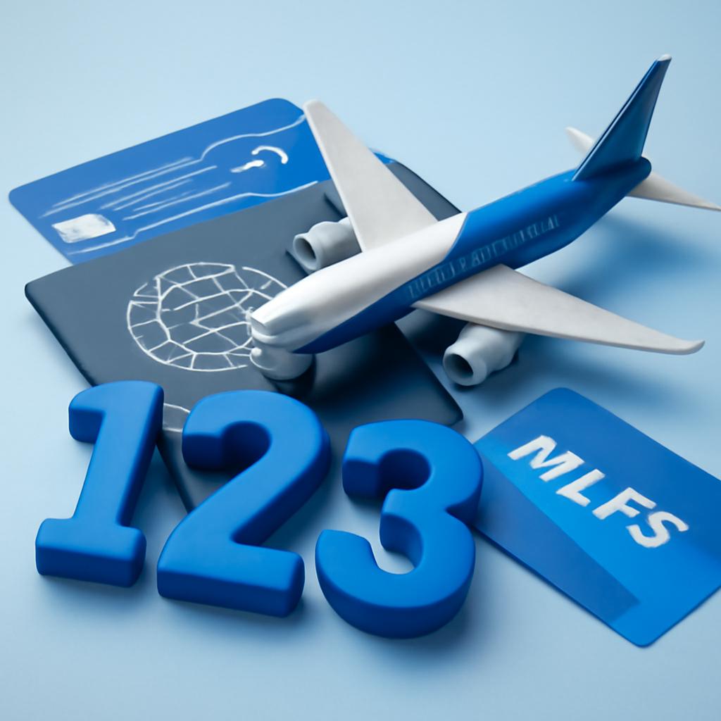 123 azul