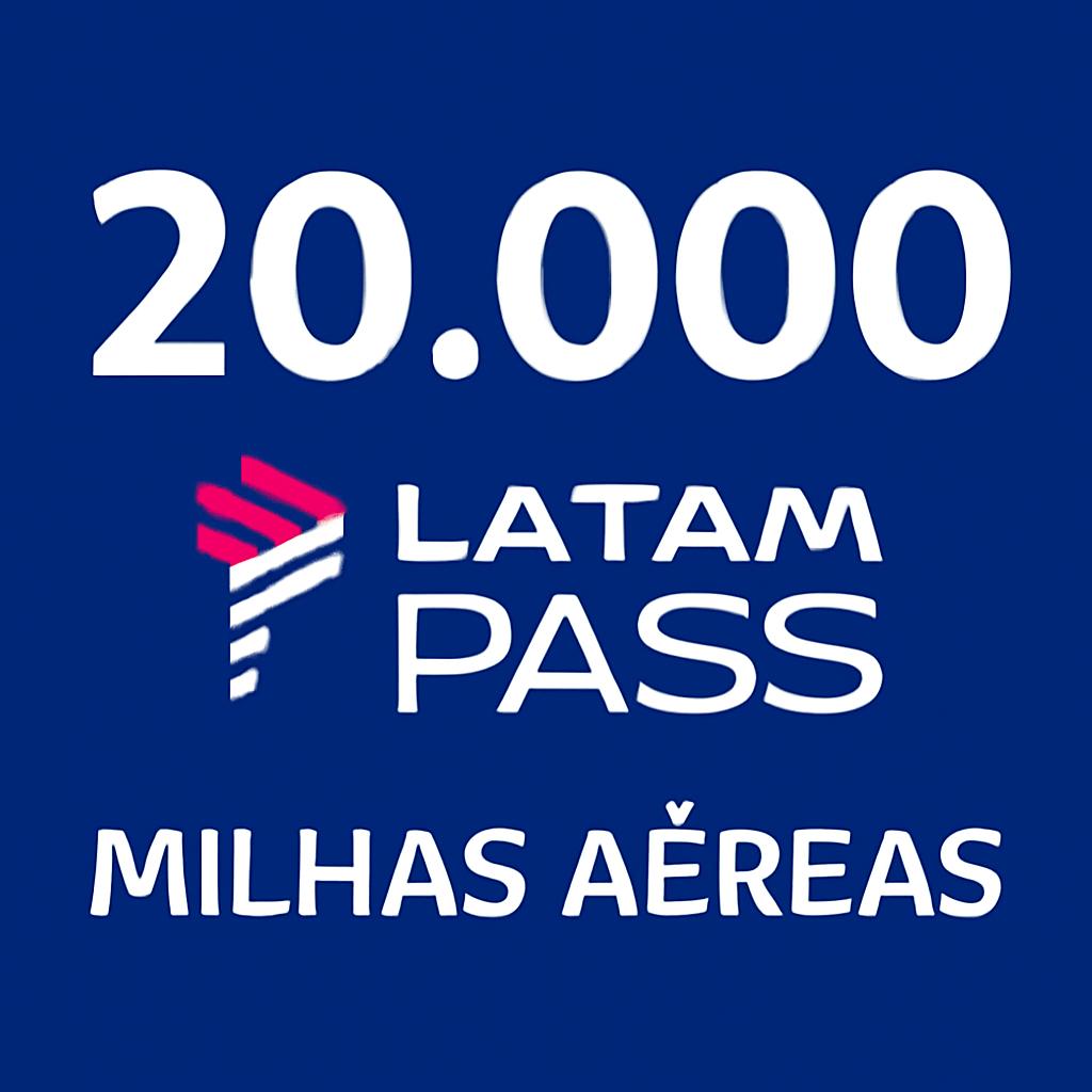20.000 pontos latam pass: Venda ou Compre com Segurança no Balcão de Milhas 1 20.000 pontos latam pass