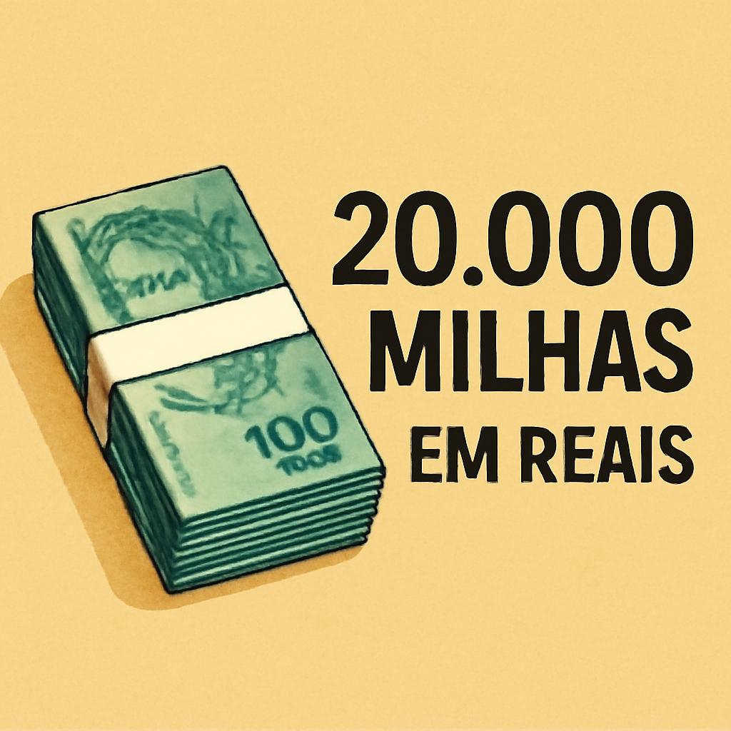 20000 milhas em reais: saiba quanto vale e venda com segurança 1 20000 milhas em reais