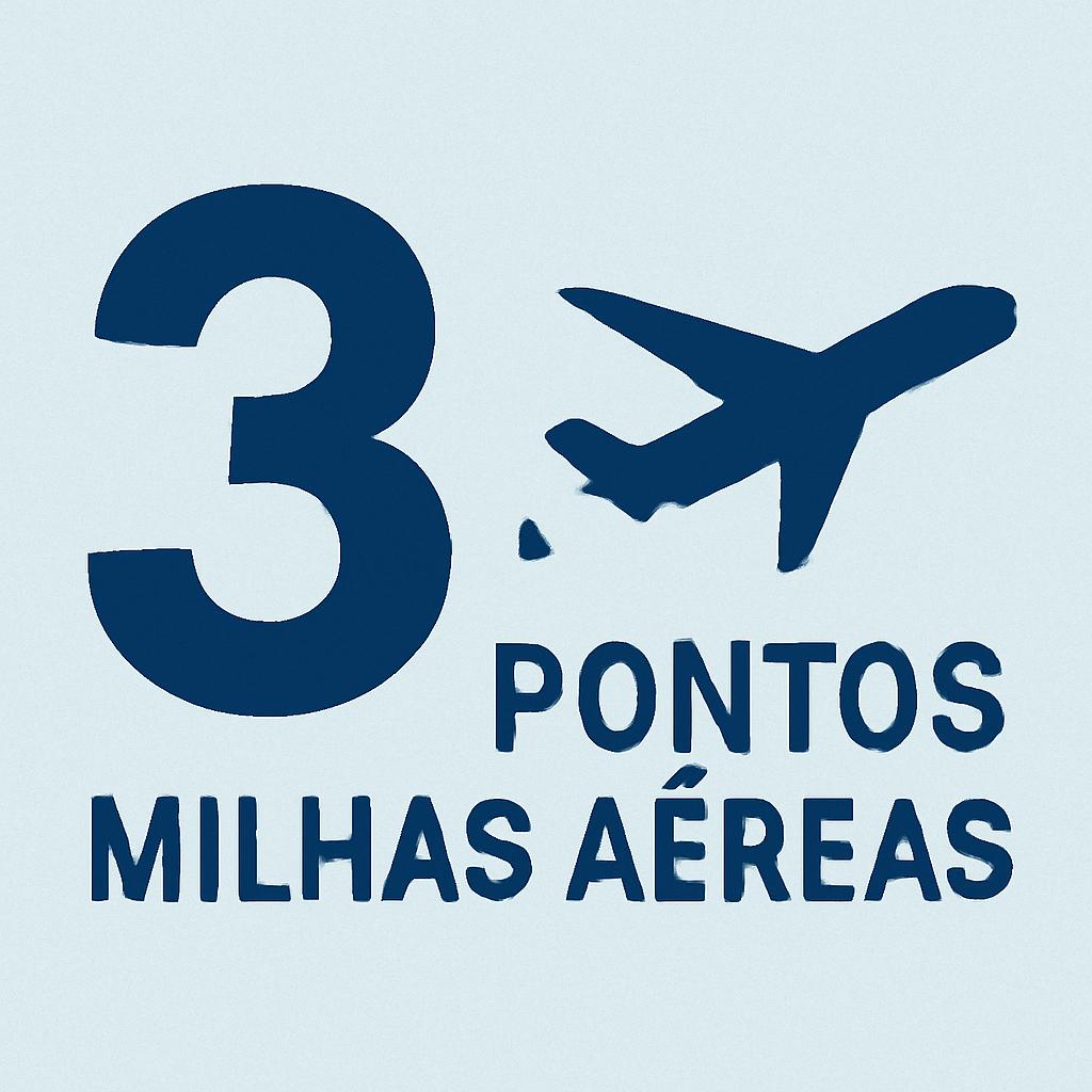3 pontos: Venda ou Compre Milhas com Segurança no Balcão de Milhas 1 3 pontos