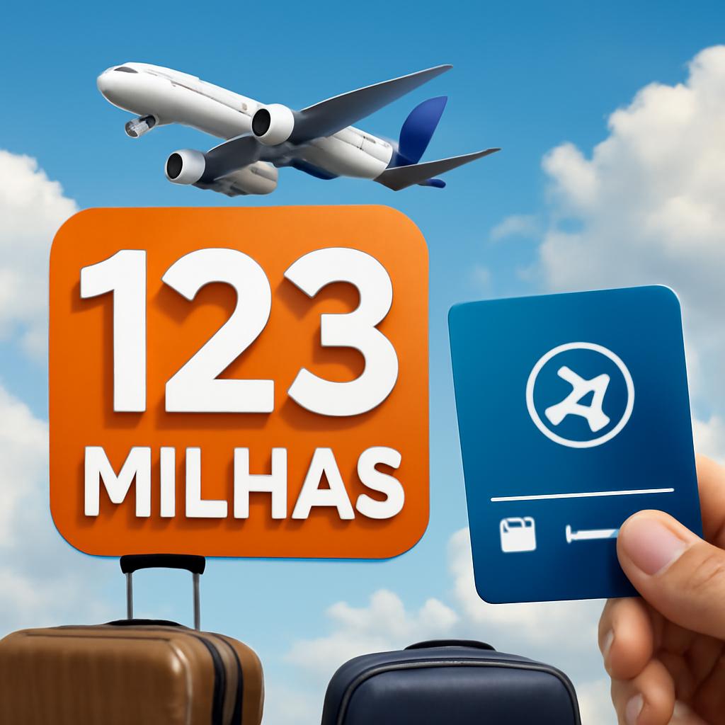 anúncio 123 milhas