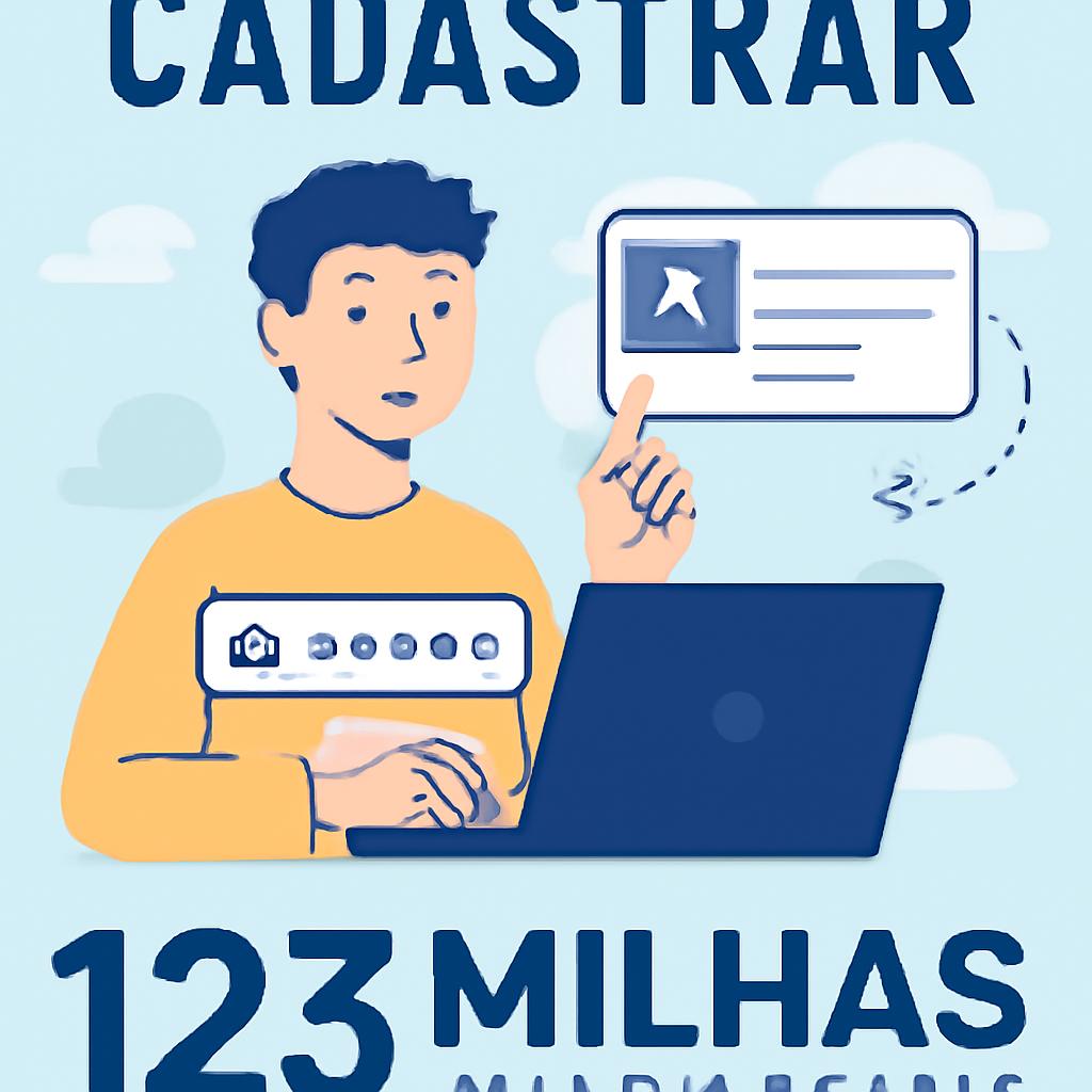 Cadastrar 123 milhas com segurança no Balcão de Milhas 1 cadastrar 123 milhas