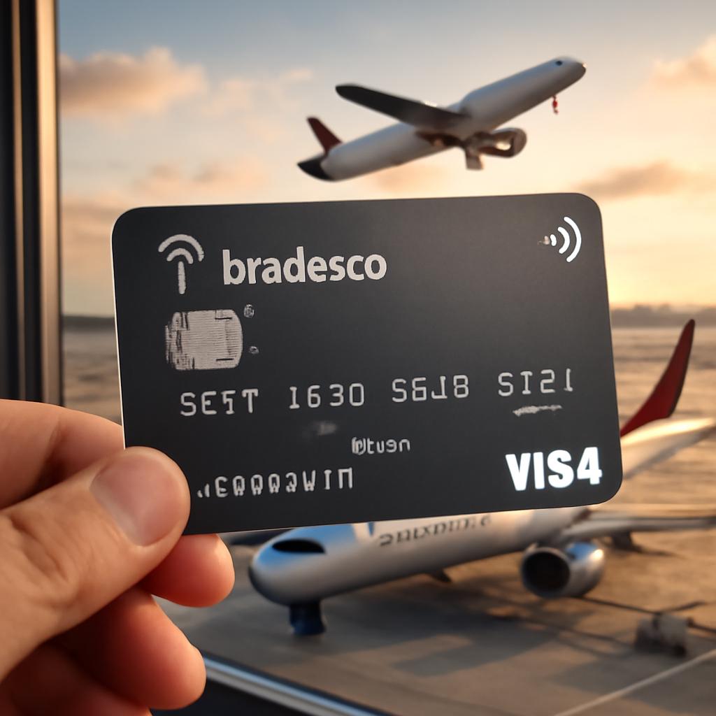 Cartão Bradesco com Milhas