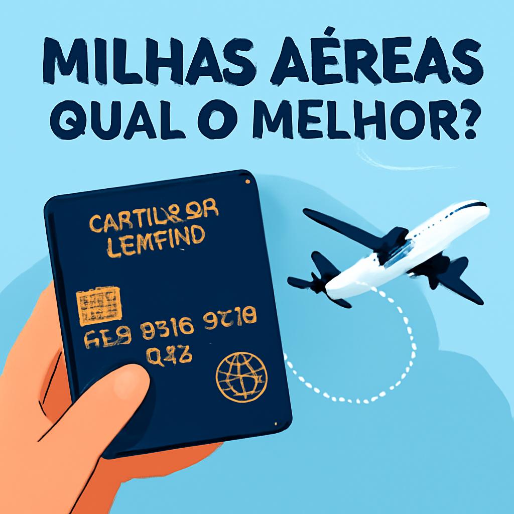 cartão de crédito com milhas qual o melhor