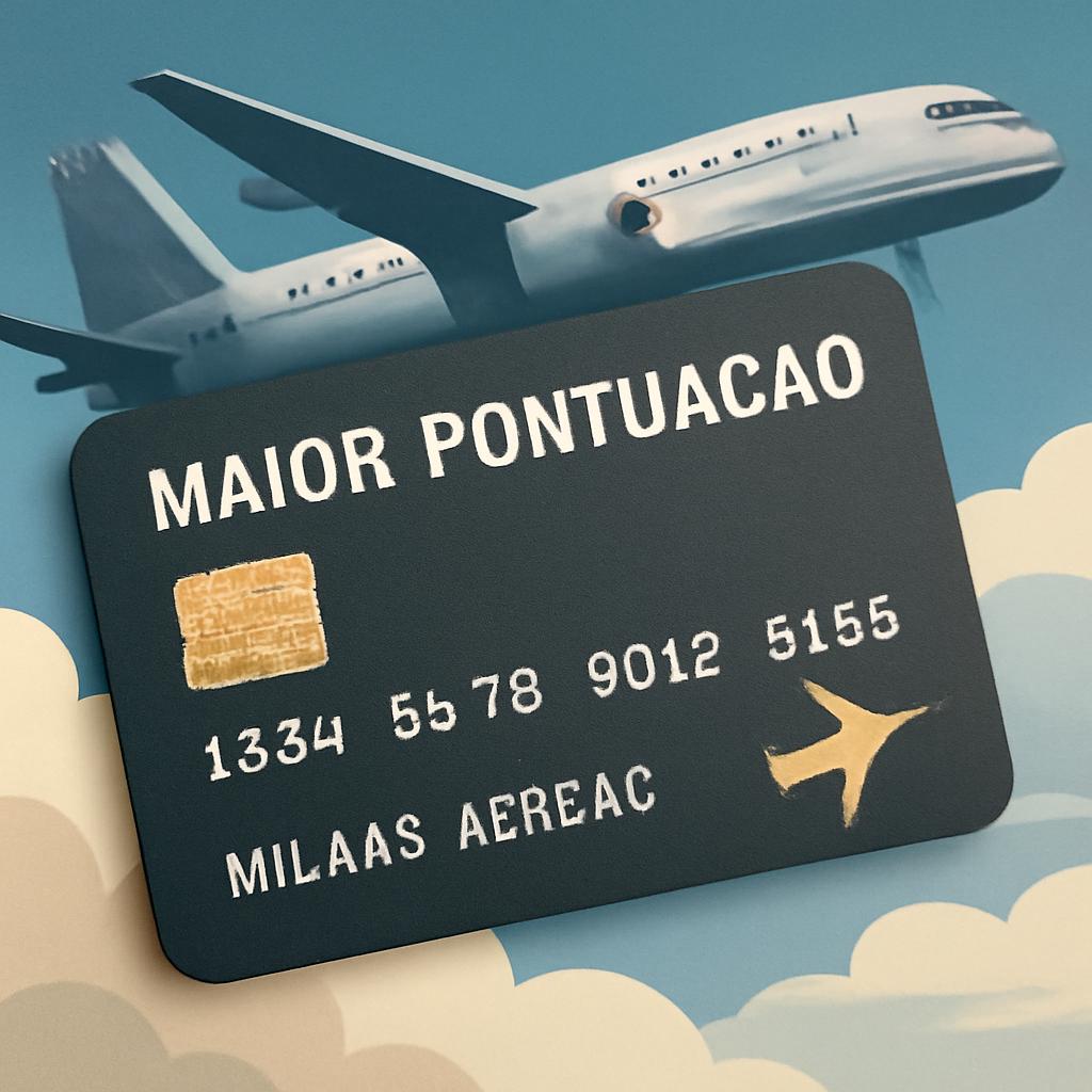 Cartão de Crédito Maior Pontuação: Como Aproveitar ao Máximo suas Milhas 1 cartão de crédito maior pontuação