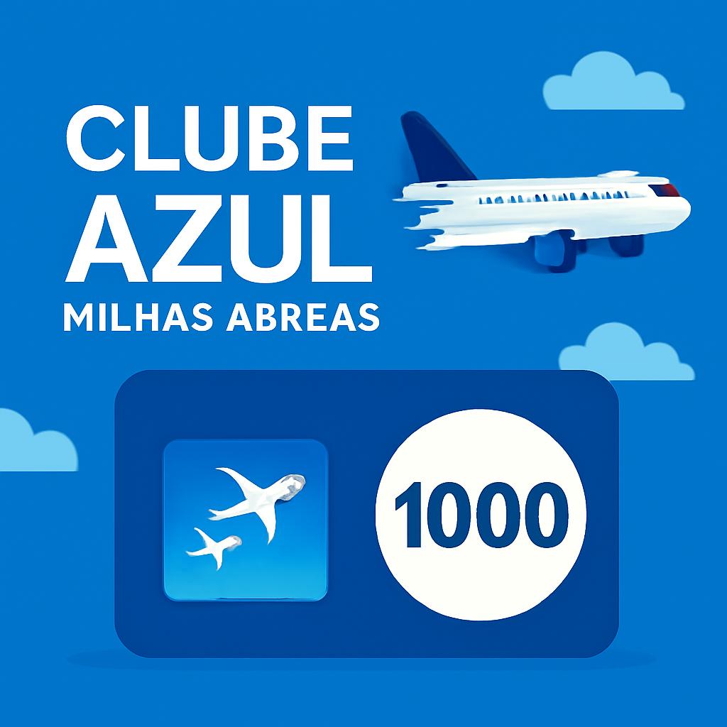 Club Azul: Venda ou Compre Milhas com Segurança no Balcão de Milhas 1 club azul