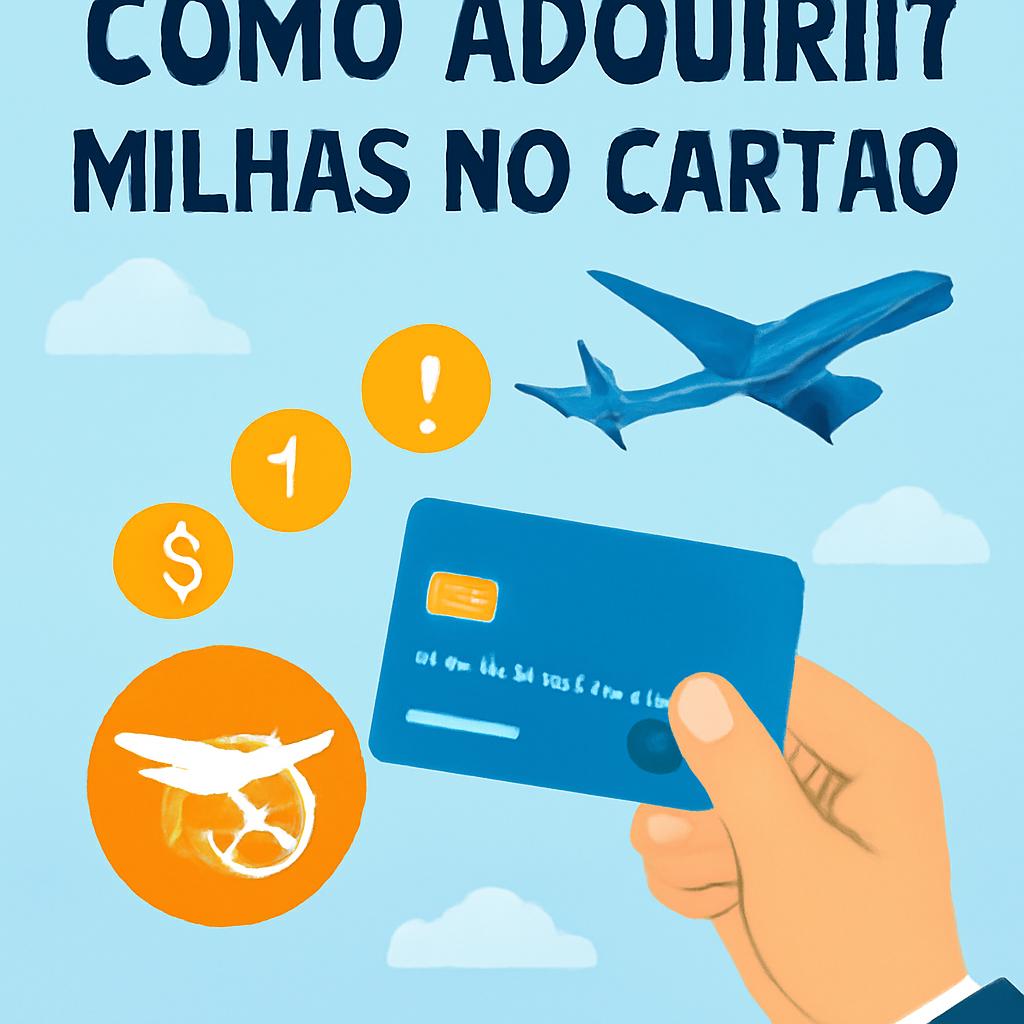 como adquirir milhas no cartão