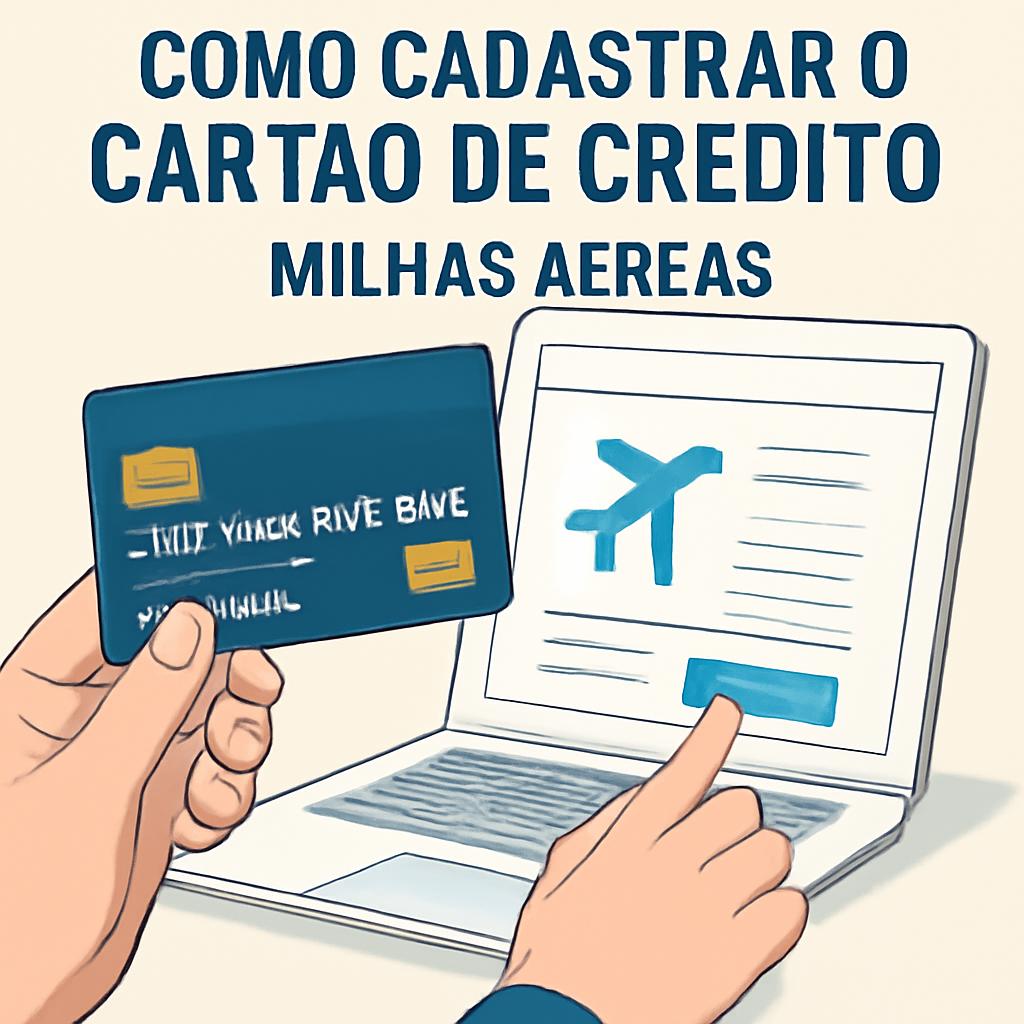 Como Cadastrar o Cartão de Crédito no Balcão de Milhas com Segurança 1 como cadastrar o cartão de crédito