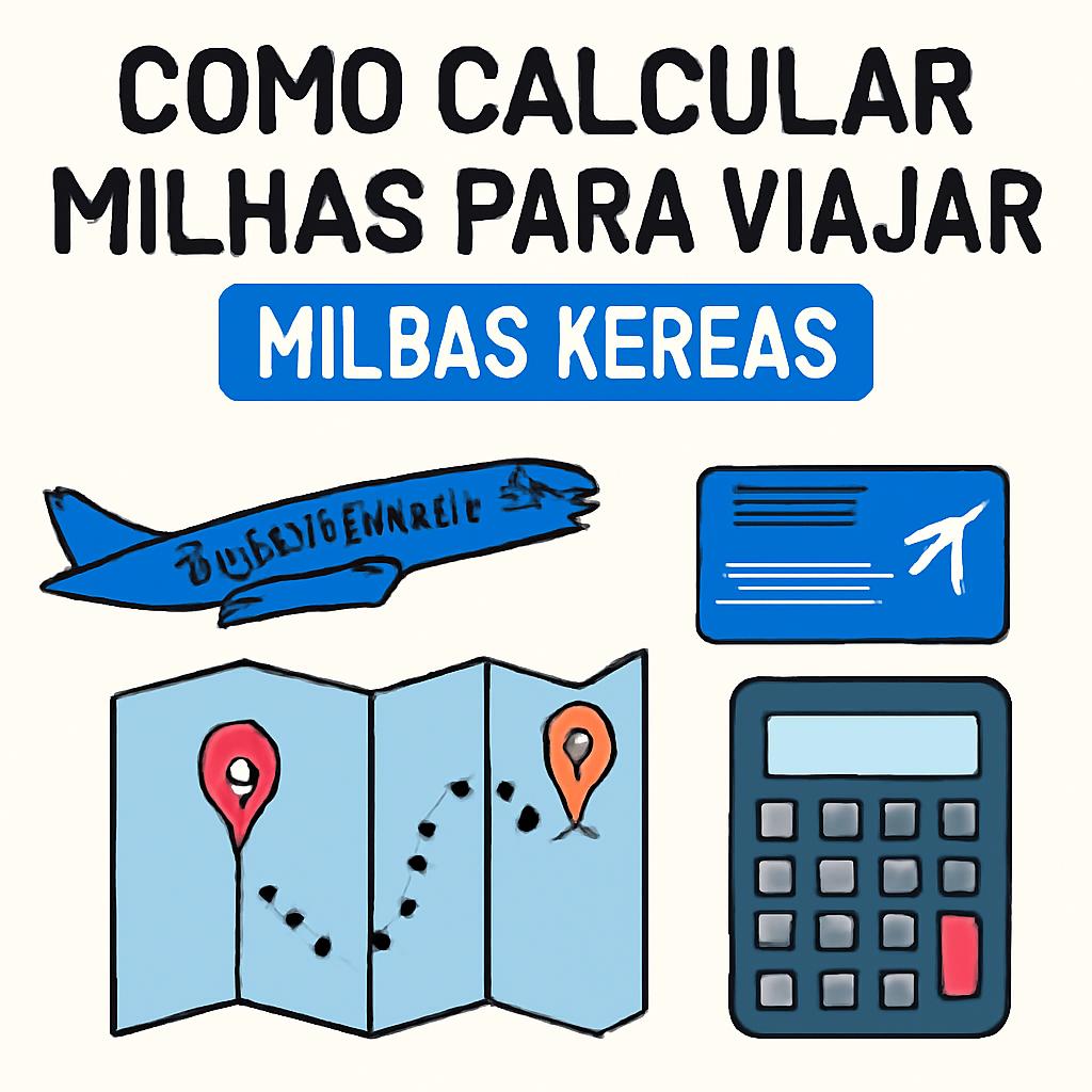 como calcular milhas para viajar