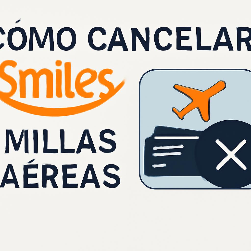 como cancelar smiles