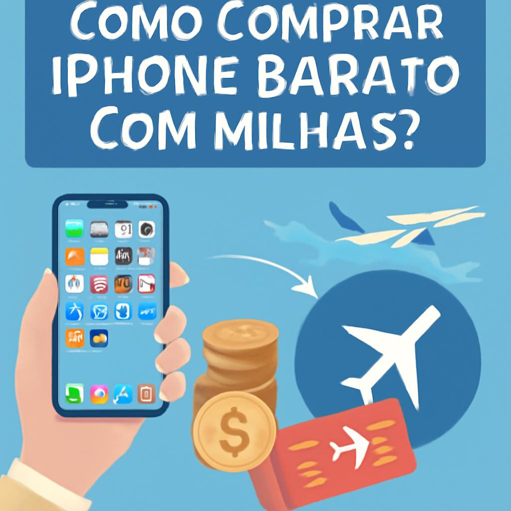 Como comprar iPhone barato com milhas de forma segura e rápida 1 como comprar iphone barato com milhas