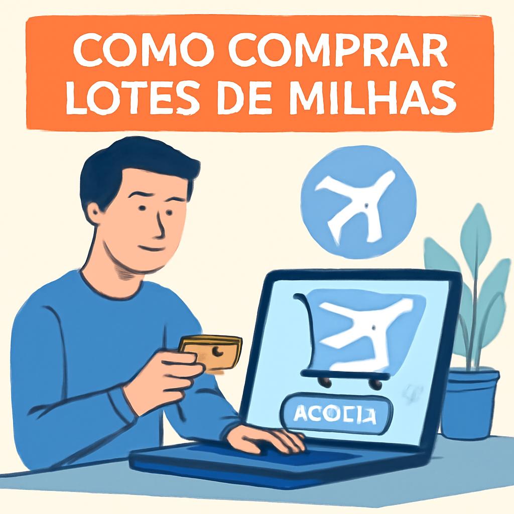 como comprar lotes de milhas