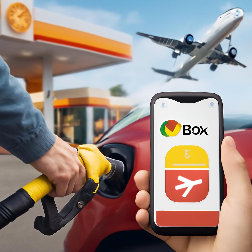como funciona as milhas do shell box