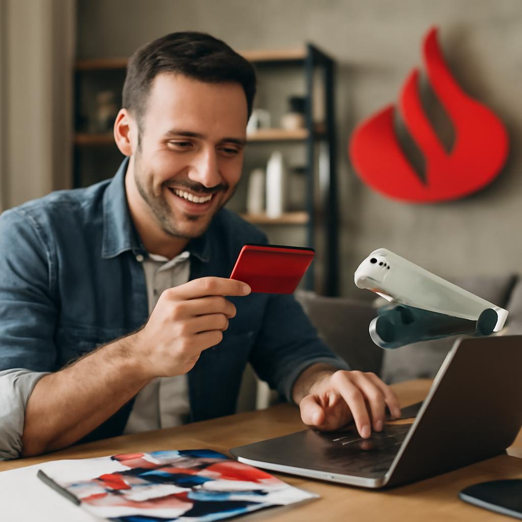 Como Ganhar Milhas no Santander