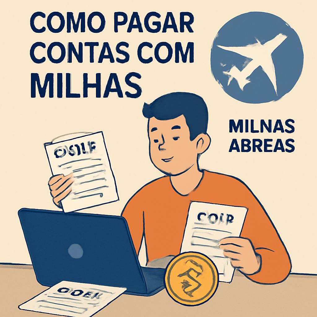 Como pagar contas com milhas: solução prática e econômica 1 como pagar contas com milhas