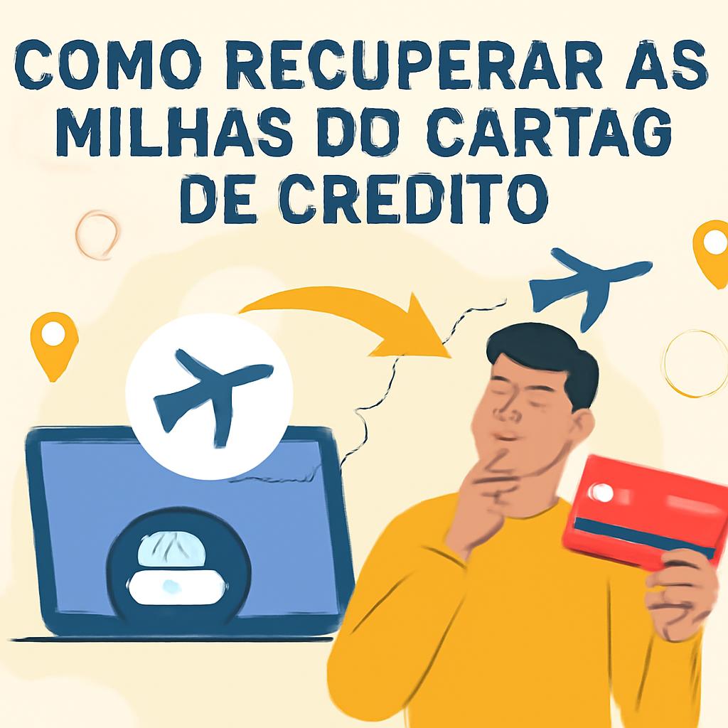 Como Recuperar as Milhas do Cartão de Crédito com o Balcão de Milhas 1 como recuperar as milhas do cartão de crédito
