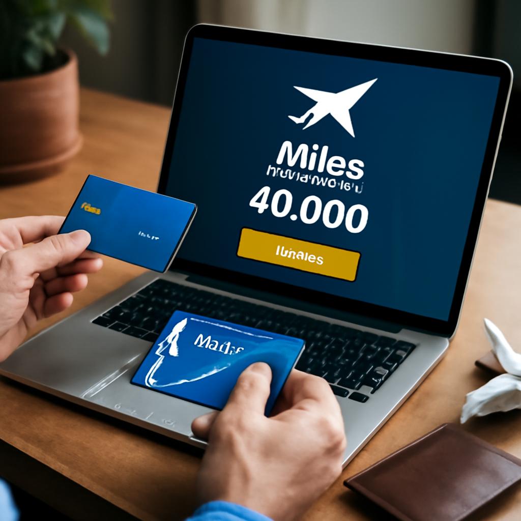como resgatar milhas de cartão de crédito